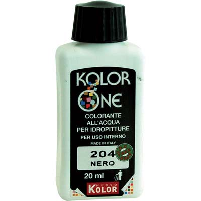 COLORANTE ACQUA KOLORONE 204 NERO ML 20 Immagine principale del prodotto