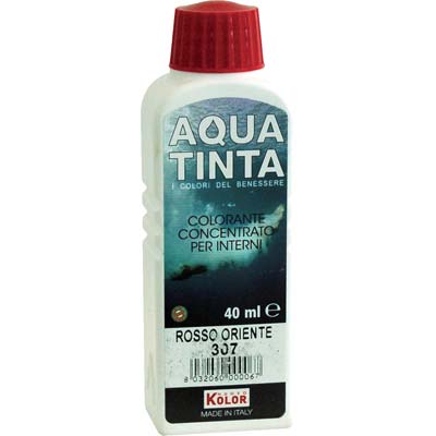 COLORANTE ACQUA AQUATINTA 307 ROSSO ORIENTE ML 40