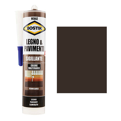SILICONE ACRILICO LEGNO PAVIMENTI BOSTIK WENGE ML 300