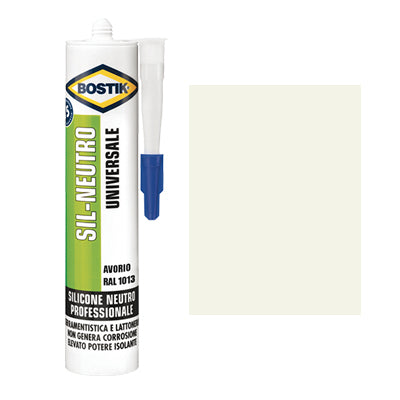 SILICONE NEUTRO SIL BOSTIK AVORIO RAL 1013 ML 300 Immagine principale del prodotto
