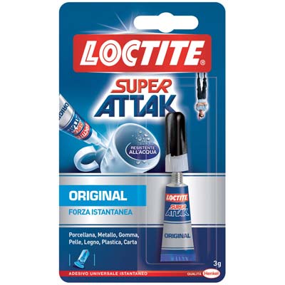 LOCTITE ATTAK ORIGINAL GR 3 CF=PZ 24 Immagine principale del prodotto