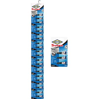 BOSTIK SUPER MINI CLIP STRIP 3XGR 1 CF=PZ 10 Immagine principale del prodotto