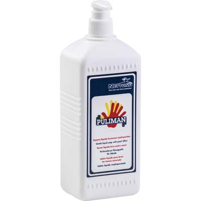 SAPONE LIQUIDO LAVAMANI PULIMAN NETTUNO + DOSATORE LT 1