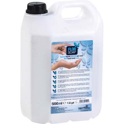 SAPONE LIQUIDO LAVAMANI FLOR SOAP NETTUNO LT 5