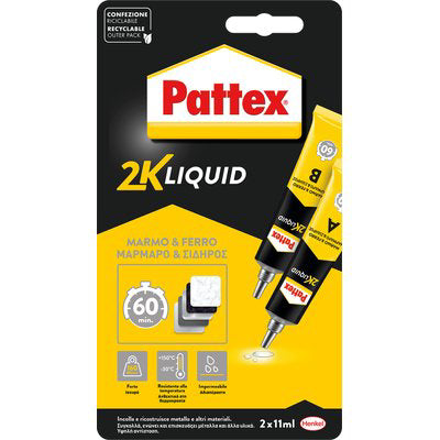 PATTEX POWER EPOXY MARMO E FERRO 60 MIN TUBETTO 2XML 15