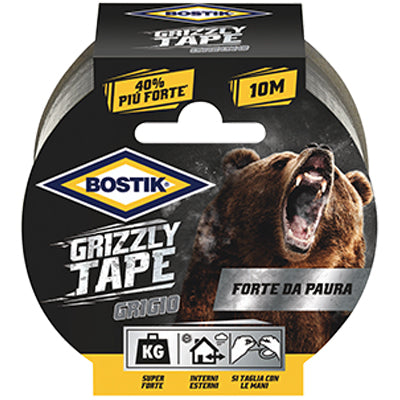 NASTRO ALTA RESISTENZA GRIZZLY BOSTIK GRIGIO MM 50 ML 10 Immagine principale del prodotto
