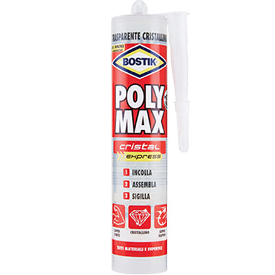 BOSTIK POLYMAX ORIGINAL EXPRESS TRASPARENTE GR 300