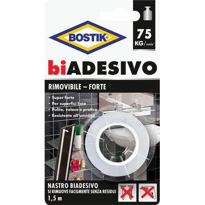 NASTRO BIADESIVO RIMOVIBILE BOSTIK MM 19 ML 1,5 Immagine principale del prodotto