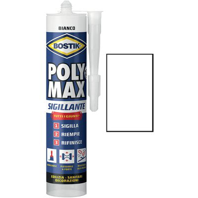 BOSTIK POLYMAX SIGILLANTE BIANCO ML 280 Immagine principale del prodotto