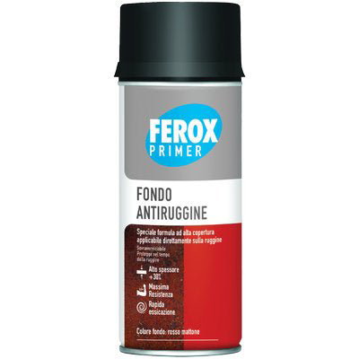 FONDO AGGRAPPANTE SPRAY FEROX AREXONS ANTIRUGGINE ROSSO ML 400
