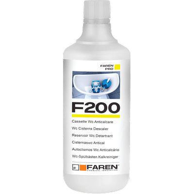 ACIDO ANTICALCARE CASSETTE WC F200 FAREN LT 1 Immagine principale del prodotto