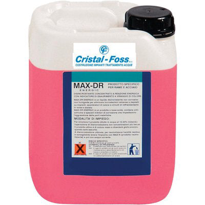 ACIDO DISINCROSTANTE IMPIANTI TERMICI MAX DR KG 5=LT 4,20 Immagine principale del prodotto