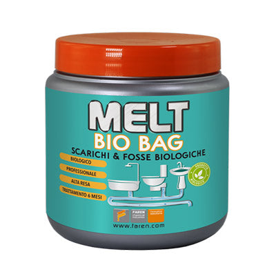 MELT BIO BAG SCARICHI E FOSSE FAREN 6 BUSTINE GR 50 Immagine principale del prodotto