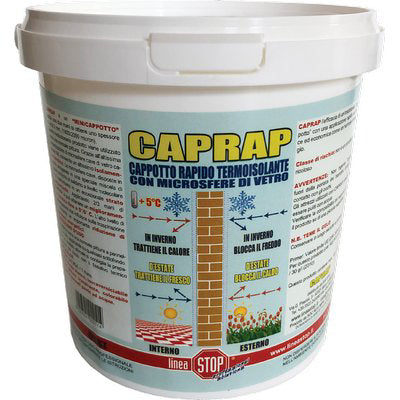 IDROPITTURA TERMOISOLANTE CAPRAP DIXI LT 1