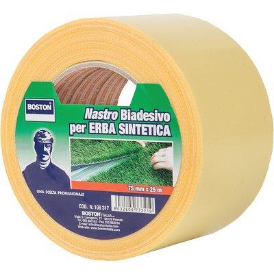 NASTRO PRATO ERBA SINTETICA BIADESIVO BOSTON MM 75 ML 25