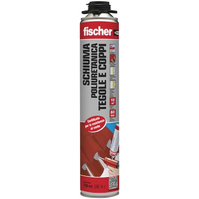 SCHIUMA POLIURETANICA COPPI E TEGOLE FISCHER PISTOLA ML 750 Immagine principale del prodotto