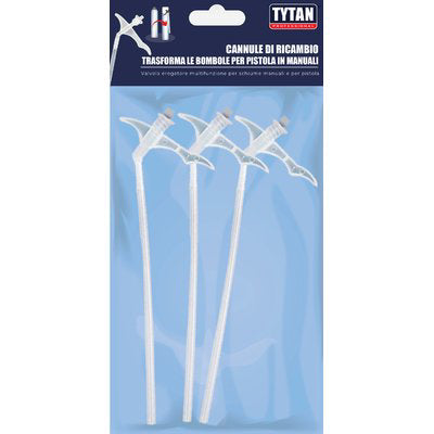 BECCUCCIO SCHIUMA POLIURETANICA TYTAN MANUALE/PISTOLA CM 15 CF=PZ 3 Immagine principale del prodotto