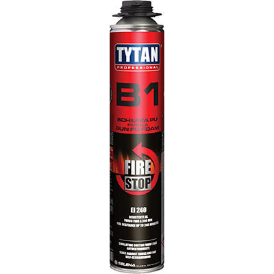 SCHIUMA POLIURETANICA ANTIFUOCO TYTAN PISTOLA EI 240 ML 750 Immagine principale del prodotto
