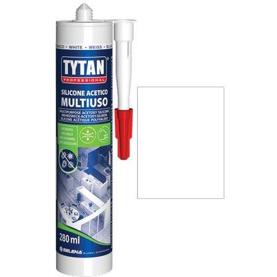 SILICONE ACETICO UNIVERSALE TYTAN BIANCO ML 280 Immagine principale del prodotto