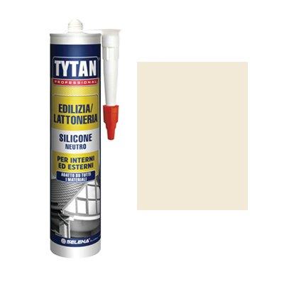 SILICONE NEUTRO TYTAN AVORIO RAL 1013 ML 300 Immagine principale del prodotto