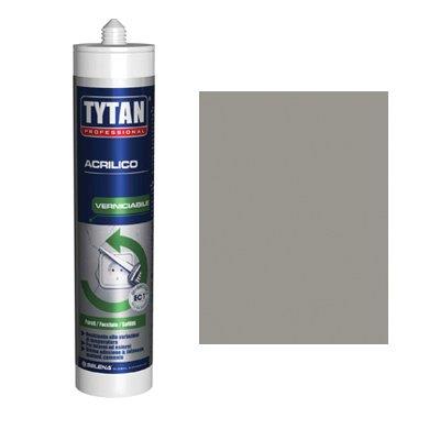 SILICONE ACRILICO TYTAN GRIGIO VERNICIABILE ML 300