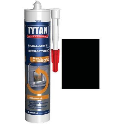 MASTICE REFRATTARIO TYTAN NERO ML 300