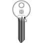CHIAVE PIATTA ABUS AB63 SILCA OTTONE NICHELATO