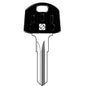 CHIAVE PIATTA ABUS AB64RAP SILCA OTTONE NICHELATO