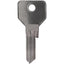 CHIAVE PIATTA 10700 4 SPINE HAND CISA OTTONE NICHELATO