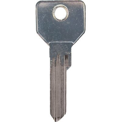 CHIAVE PIATTA 10701 5 SPINE HAND CISA OTTONE NICHELATO Immagine principale del prodotto
