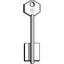 CHIAVE DOPPIA MAPPA POTENT 5PT1 SILCA OTTONE NICHELATO