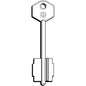 CHIAVE DOPPIA MAPPA POTENT 5PT12 SILCA OTTONE NICHELATO