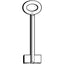 CHIAVE DOPPIA MAPPA CONFORTI 8388C SILCA OTTONE NICHELATO
