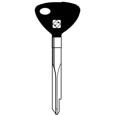 CHIAVE A CROCE BURG XBW2P SILCA ACCIAIO NICHELATO Immagine principale del prodotto