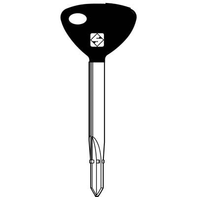 CHIAVE A CROCE YALE XY2P SILCA ACCIAIO NICHELATO