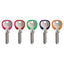 CHIAVE PIATTA AGB AGB1RDZ SILKY SILCA OTTONE NICHELATO