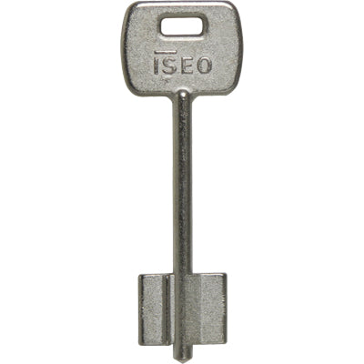 CHIAVE DOPPIA MAPPA ISEO 990802 ORIGINALE X 661/663 OTTONE NICHELATO