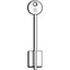 CHIAVE DOPPIA MAPPA MASTER SAFE MIA 5MS1 SILCA OTTONE NICHELATO