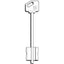 CHIAVE DOPPIA MAPPA CR 5R16 SILCA OTTONE NICHELATO