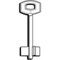 CHIAVE DOPPIA MAPPA SECUREMME 5SCM2 SILCA OTTONE NICHELATO
