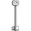 CHIAVE DOPPIA MAPPA JUWEL JW70 SILCA OTTONE NICHELATO