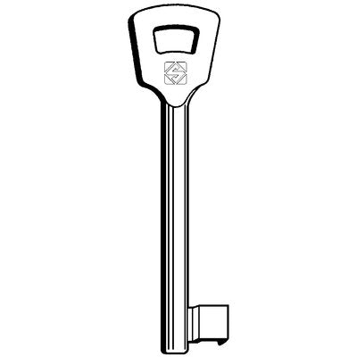 CHIAVE PATENT 6NFH2L SILCA OTTONE Immagine principale del prodotto
