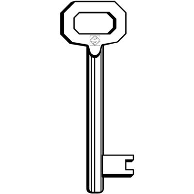 CHIAVE PATENT 5005C SILCA OTTONE Immagine principale del prodotto