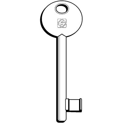CHIAVE PATENT 6P1S SILCA OTTONE Immagine principale del prodotto