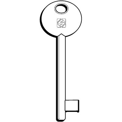 CHIAVE PATENT 6P2D SILCA OTTONE Immagine principale del prodotto