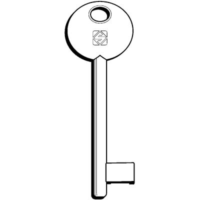 CHIAVE PATENT 6P3D SILCA OTTONE Immagine principale del prodotto