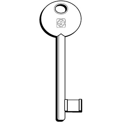 CHIAVE PATENT 6P3S SILCA OTTONE Immagine principale del prodotto
