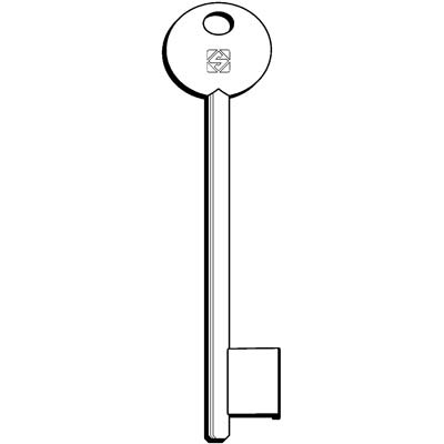 CHIAVE PATENT 6P7D SILCA OTTONE Immagine principale del prodotto
