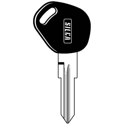 CHIAVE AUTO FIAT LANCIA GT15RBP SILCA ACCIAIO NICHELATO