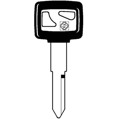 CHIAVE AUTO HONDA HON41P SILCA ACCIAIO NICHELATO Immagine principale del prodotto